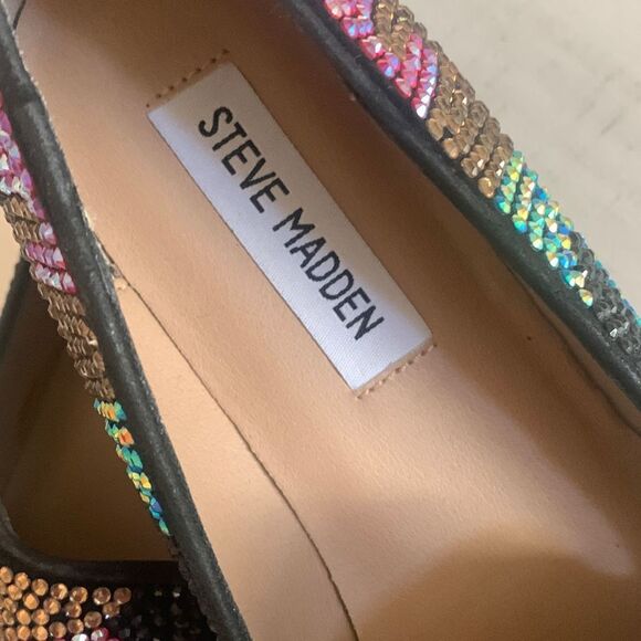 Steve Madden Bling Ballet Flats - Picture 4 of 6